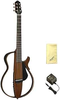 ヤマハサイレントギターSLC200NW 純正アダプター、純正ケースあり